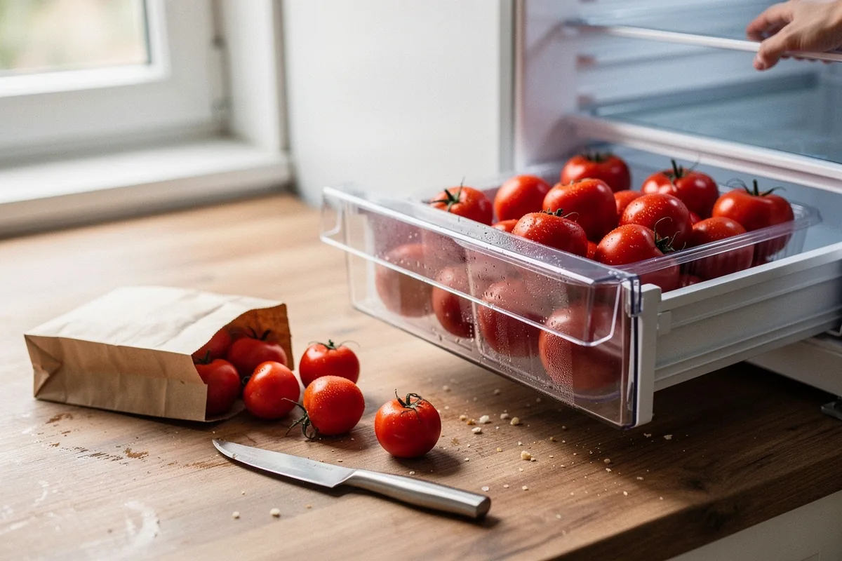 Niet 2 dagen en geen 3 weken: hoelang blijven tomaten in de koelkast stevig en vers?