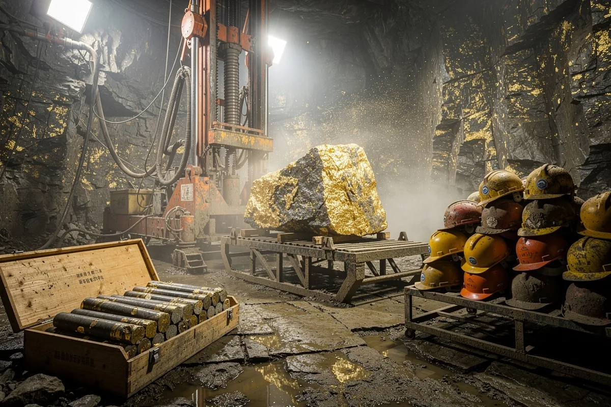 Ontdekking van de eeuw: meer dan 100 ton puur goud gevonden in China