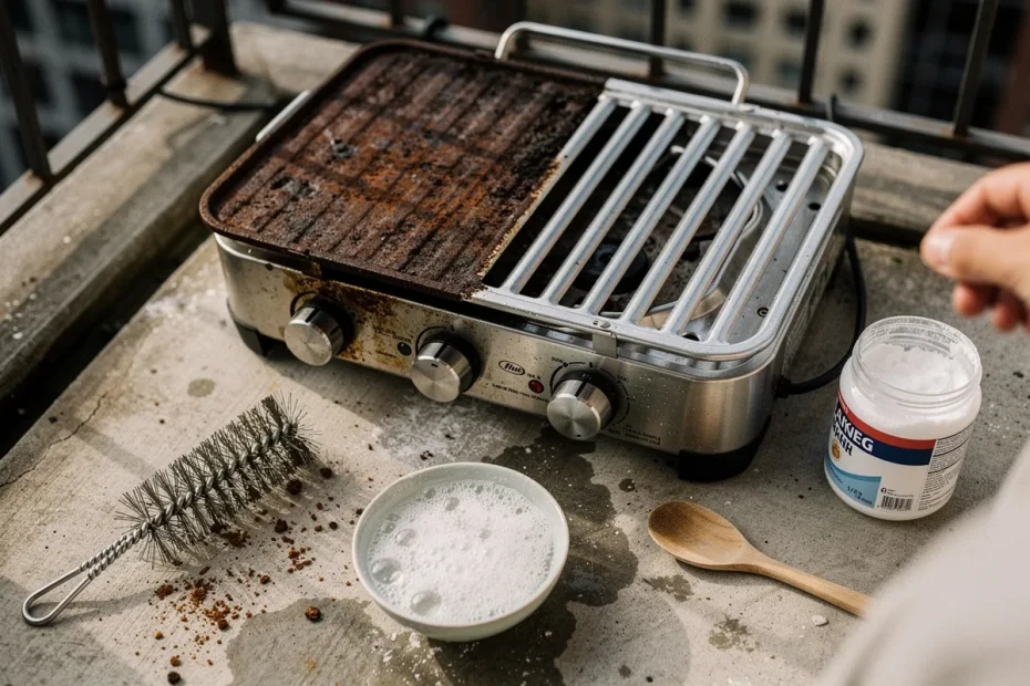 Roestige grillroosters terug als nieuw: twee huis-tweaks die zelfs zwaar aangetaste ijzers redden