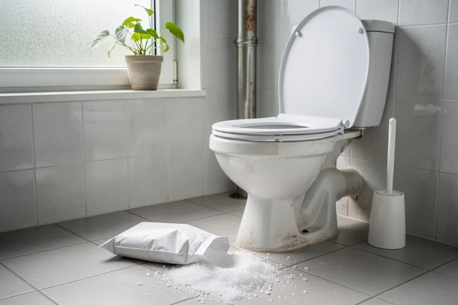 Waarom experts waarschuwen voor het ‘zout-in-het-toilet’-ritueel