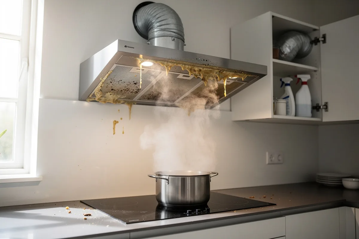 Waarom je afzuigkap geuren niet goed afvoert en hoe je dat oplost