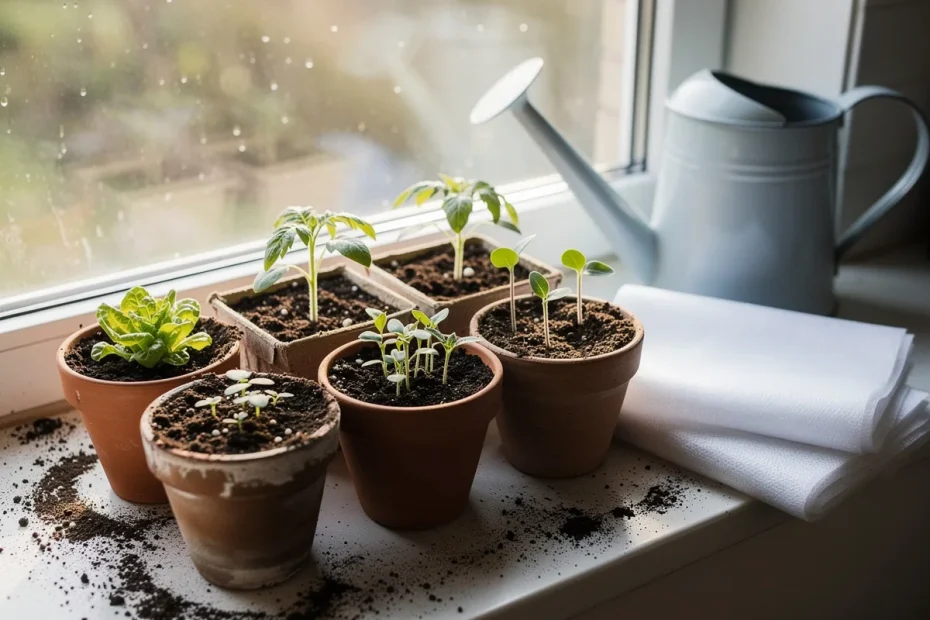 Wat je nu binnen kunt zaaien voor de beste zomerbloemen en groenteoogst